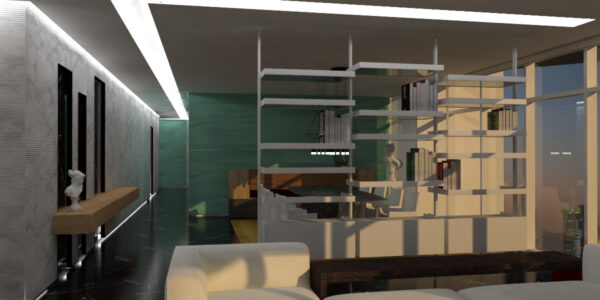 LVG 02
Project of a living room in an apartment in the UAE. LVG 02 Project of a living room in an apartment in the UAE.