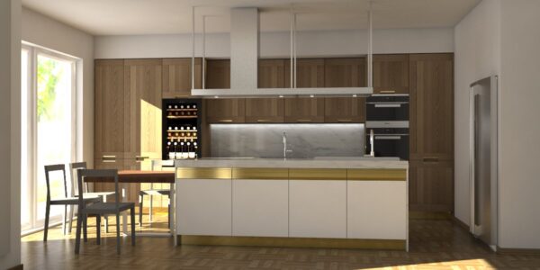 KTC 06
Project of a kitchen in a private house KTC 06 Project of a kitchen in a private house