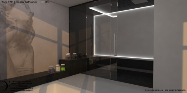 BTR 02
Bathroom in a private penthouse BTR 02 Bathroom in a private penthouse