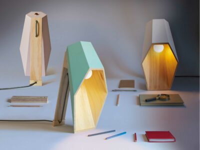 SELETTI Woodspot, lamp